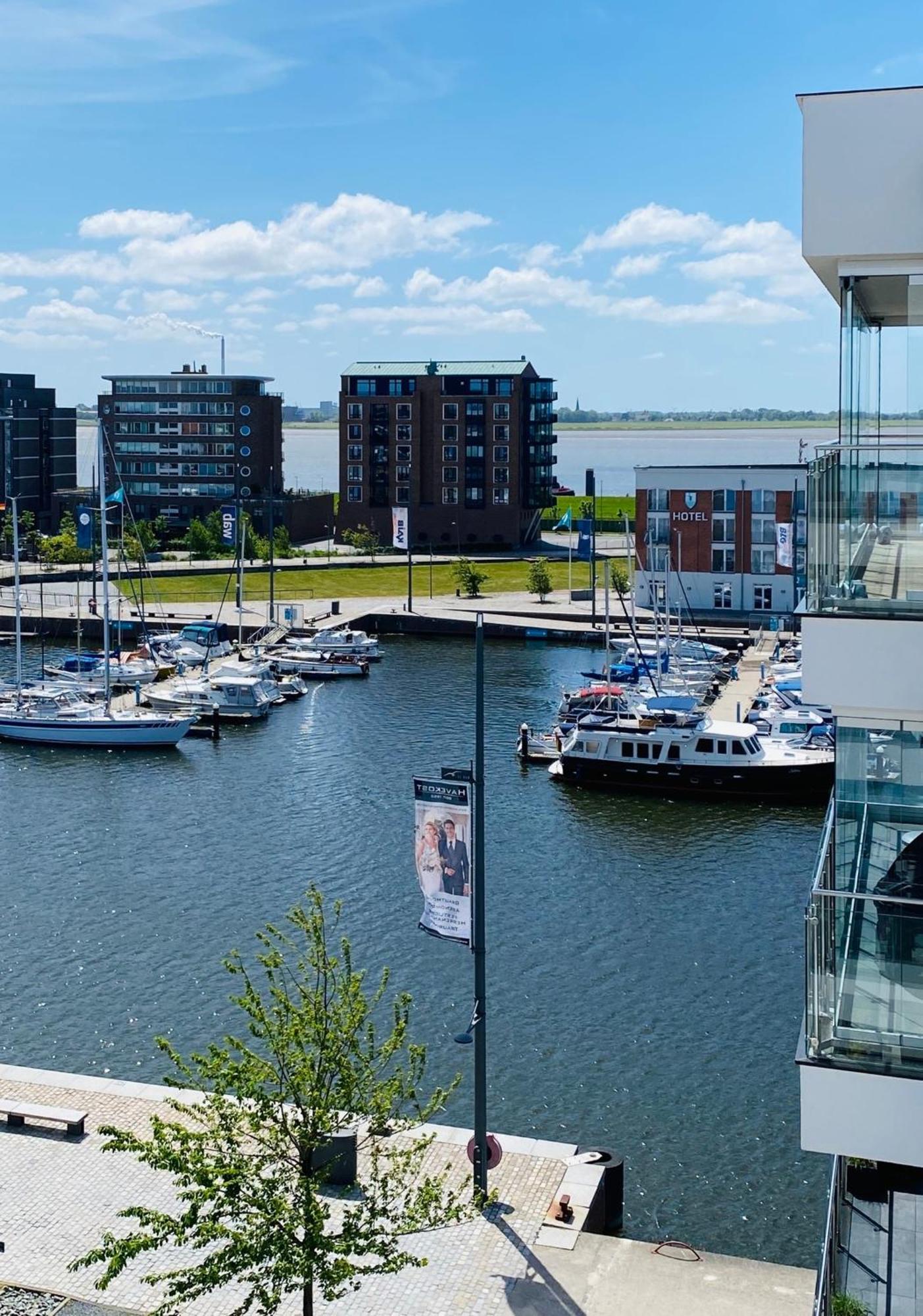 Port Marina "Schlagseite" Apartment Bremerhaven Bagian luar foto